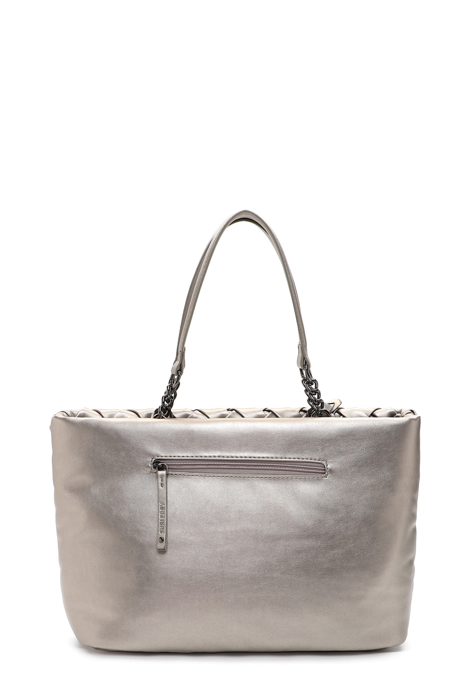 SURI FREY Shopper SFY Betty mittel Silber 14384833 darksilver 833