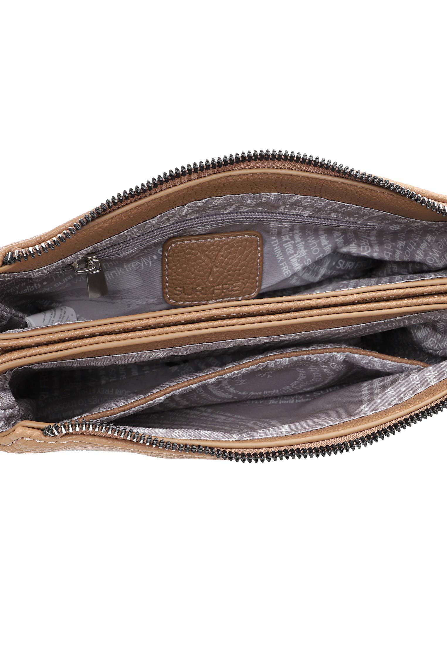 13600950_07 SURI FREY Umhängetasche Debby klein Beige 13600950 darktaupe 950
