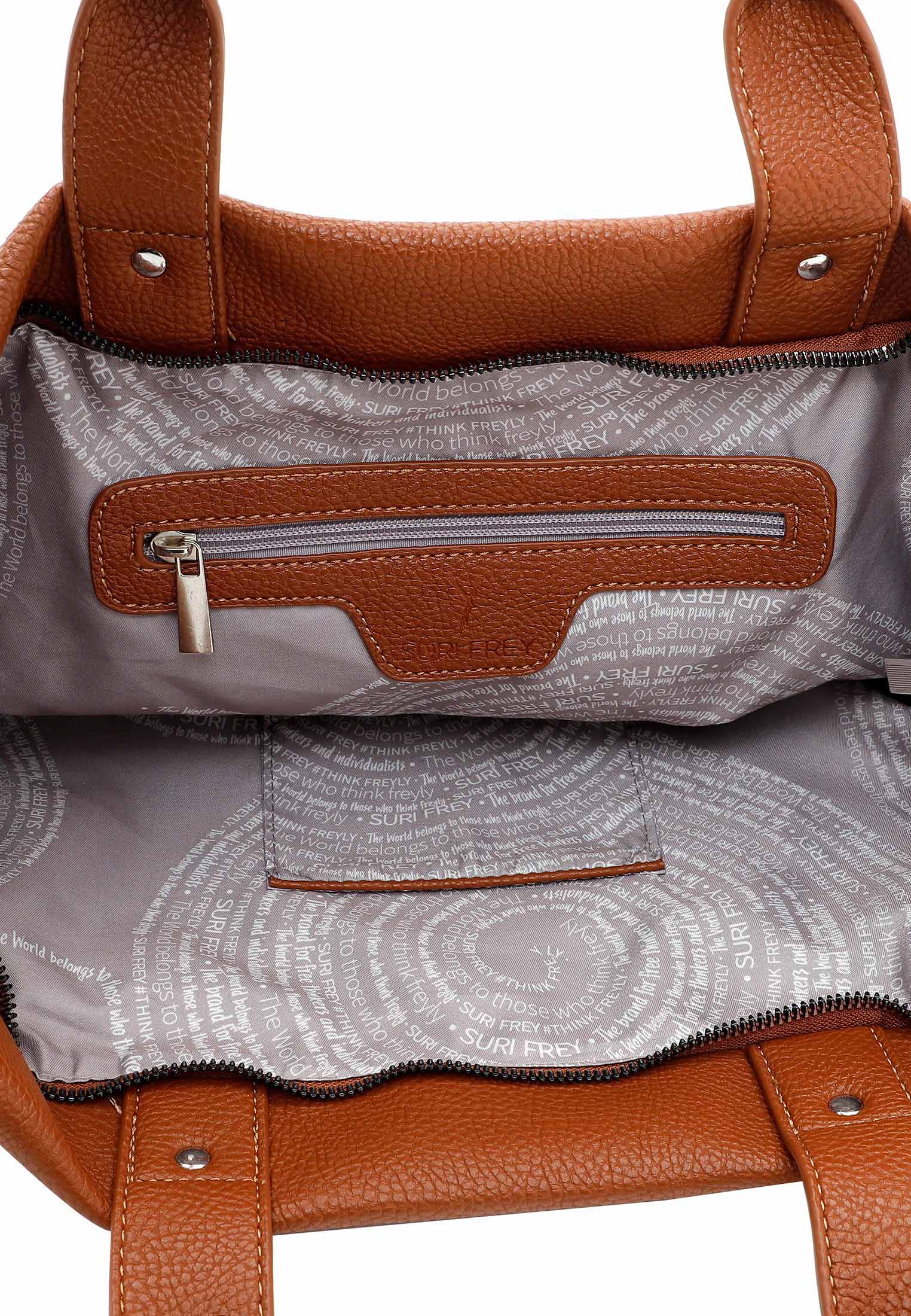 13605700_07 SURI FREY Shopper Debby groß Braun 13605700 cognac 700
