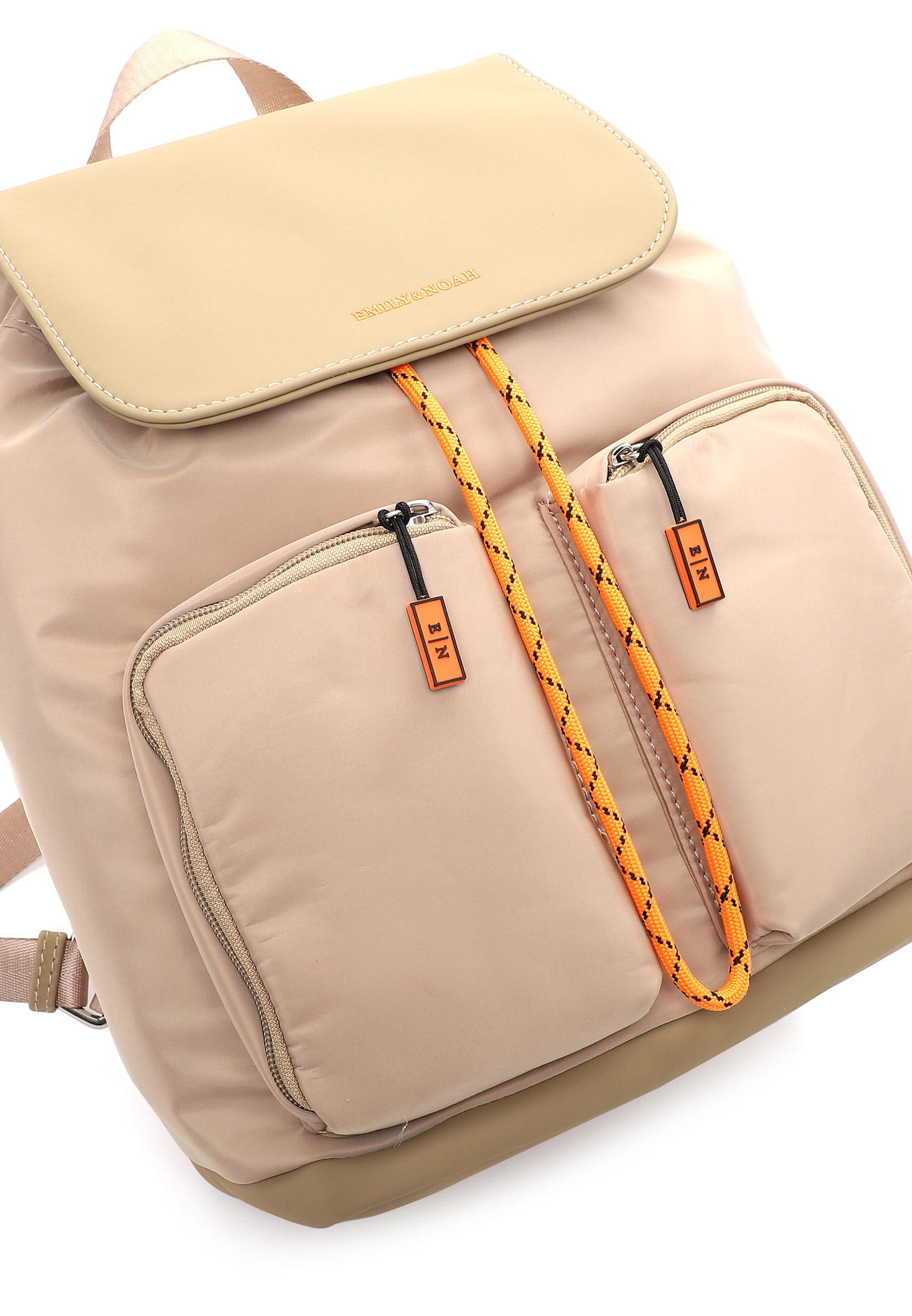 EMILY & NOAH Rucksack E&N Beatrice mittel Beige 64391420 sand 420