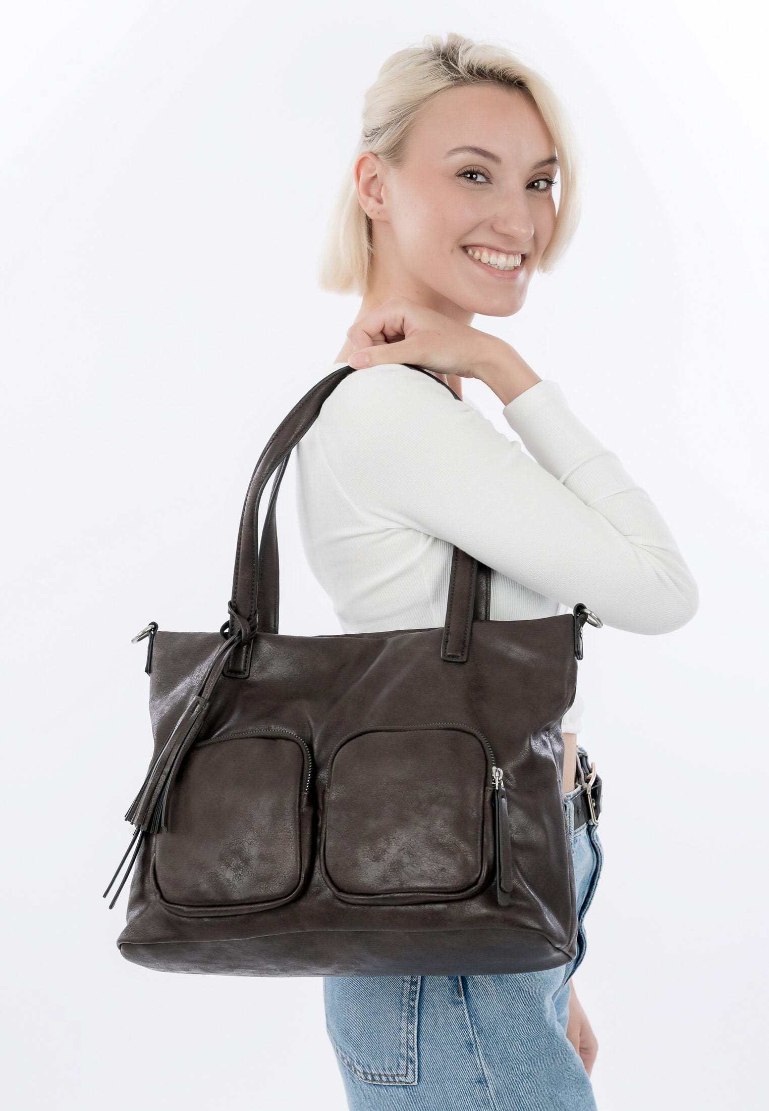 SURI FREY Shopper SFY Carly groß Braun 14415200 brown 200