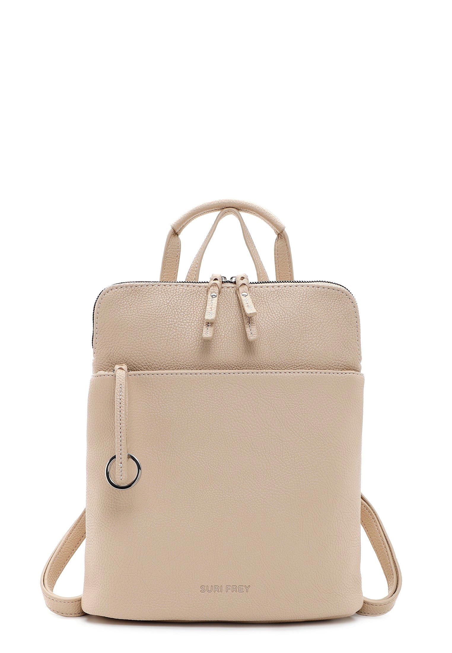 13606420_01 SURI FREY Rucksack Debby mittel Beige 13606420 sand 420