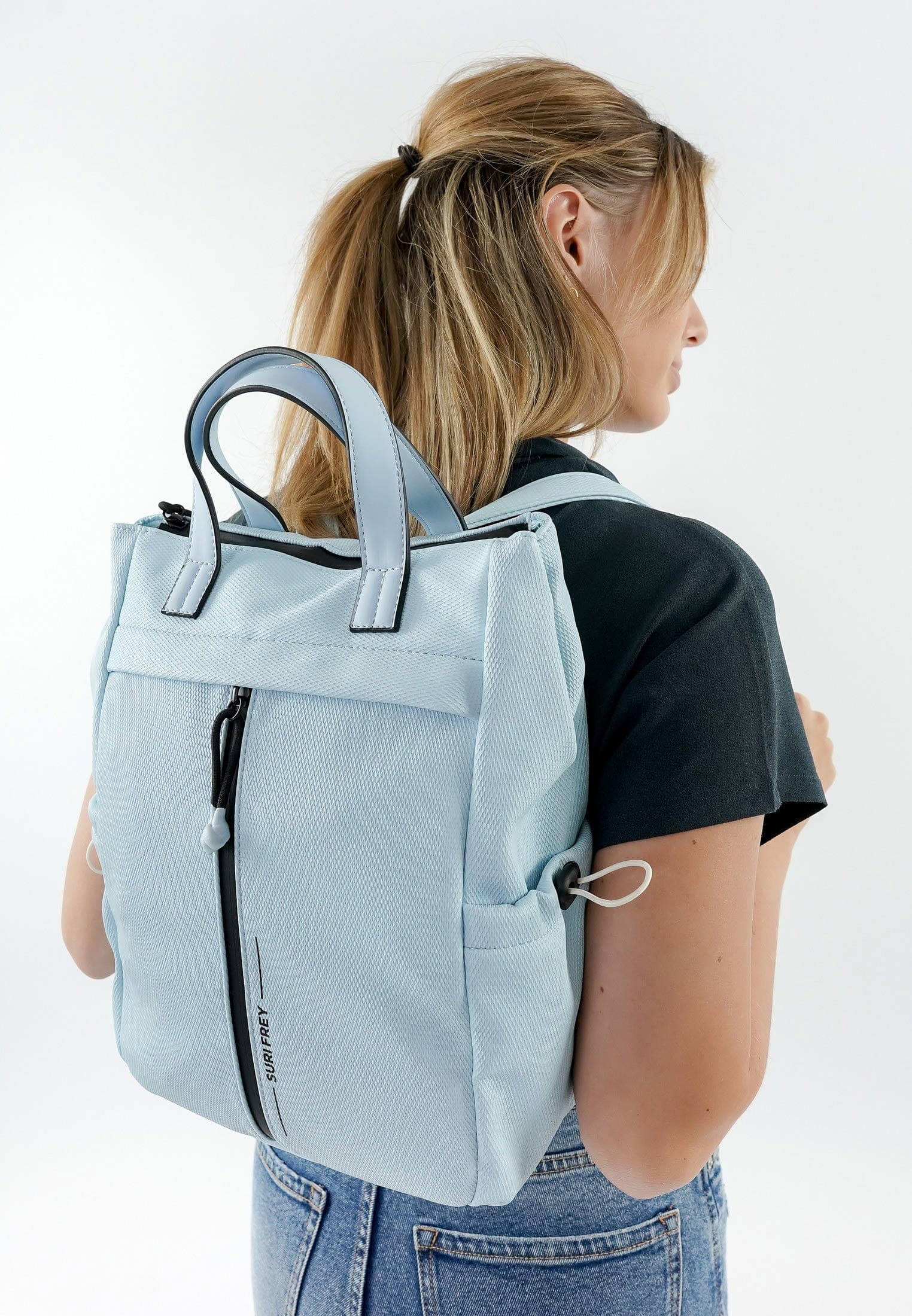 SURI FREY Rucksack SFY Cindy groß Blau 14165530 lightblue 530