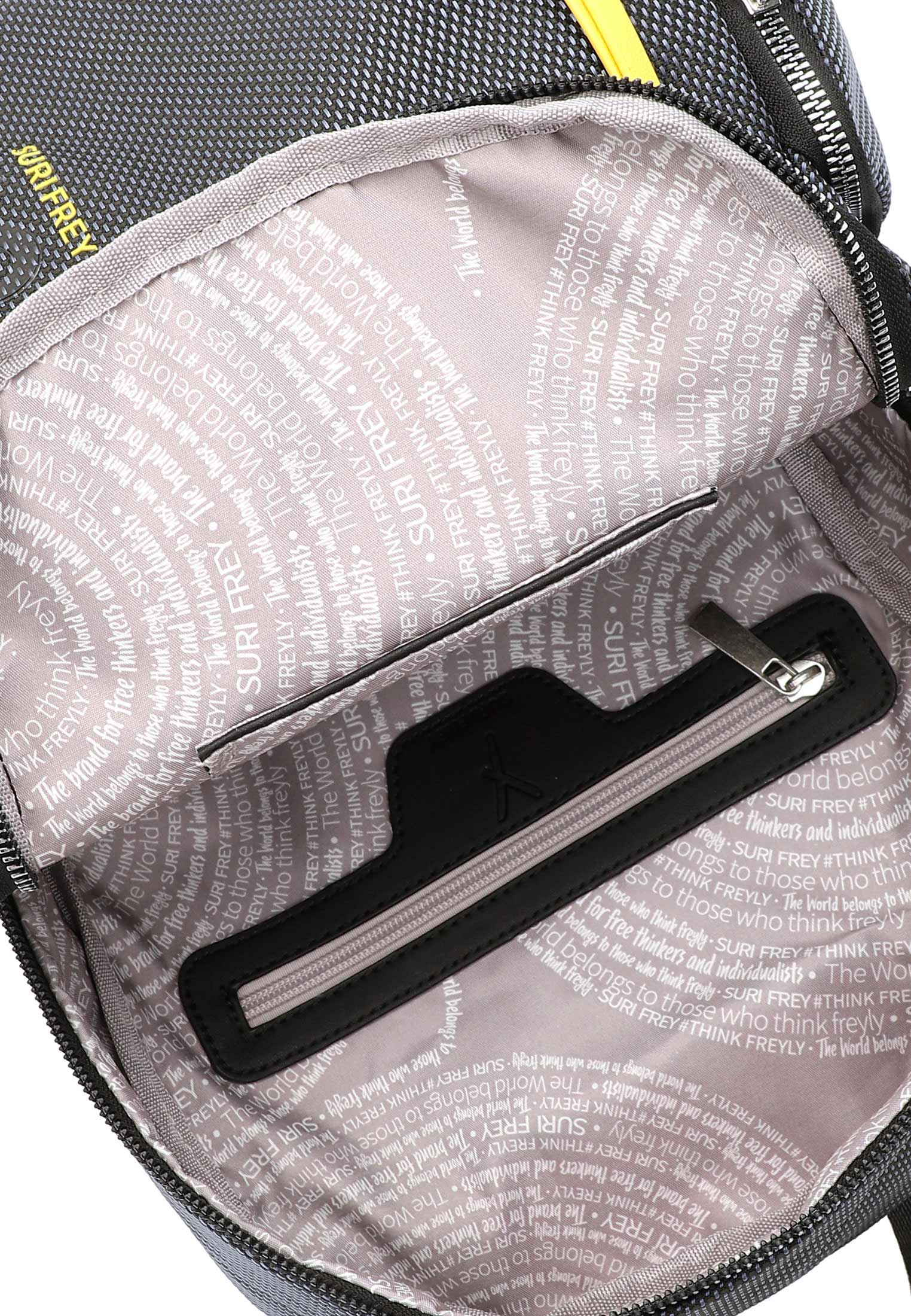 18072100_07 SURI FREY Rucksack SFY SURI Sports Marry mittel Schwarz 18072100 black 100