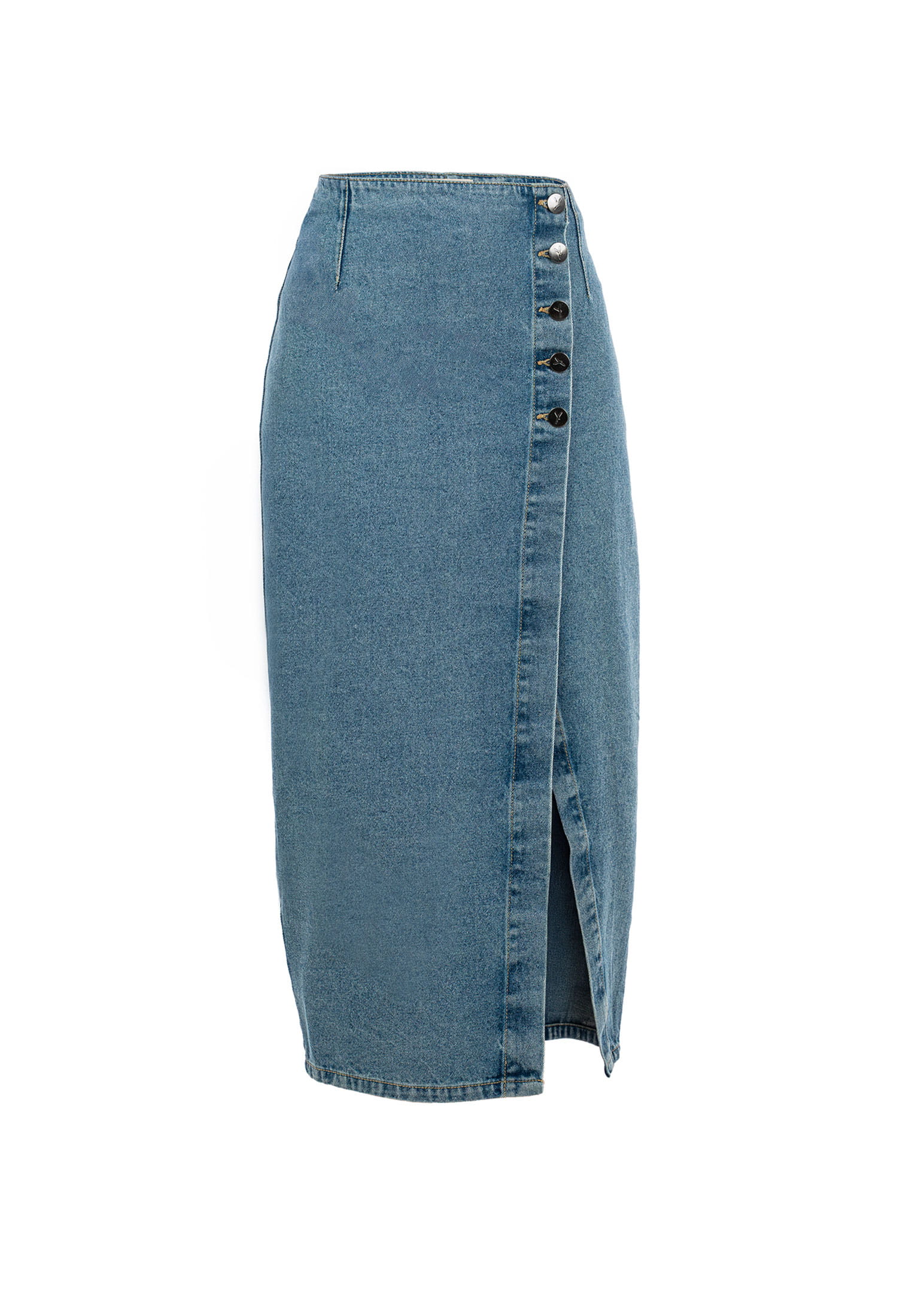 Denim skirt long SFY Freyday Denim skirt long SFY Freyday