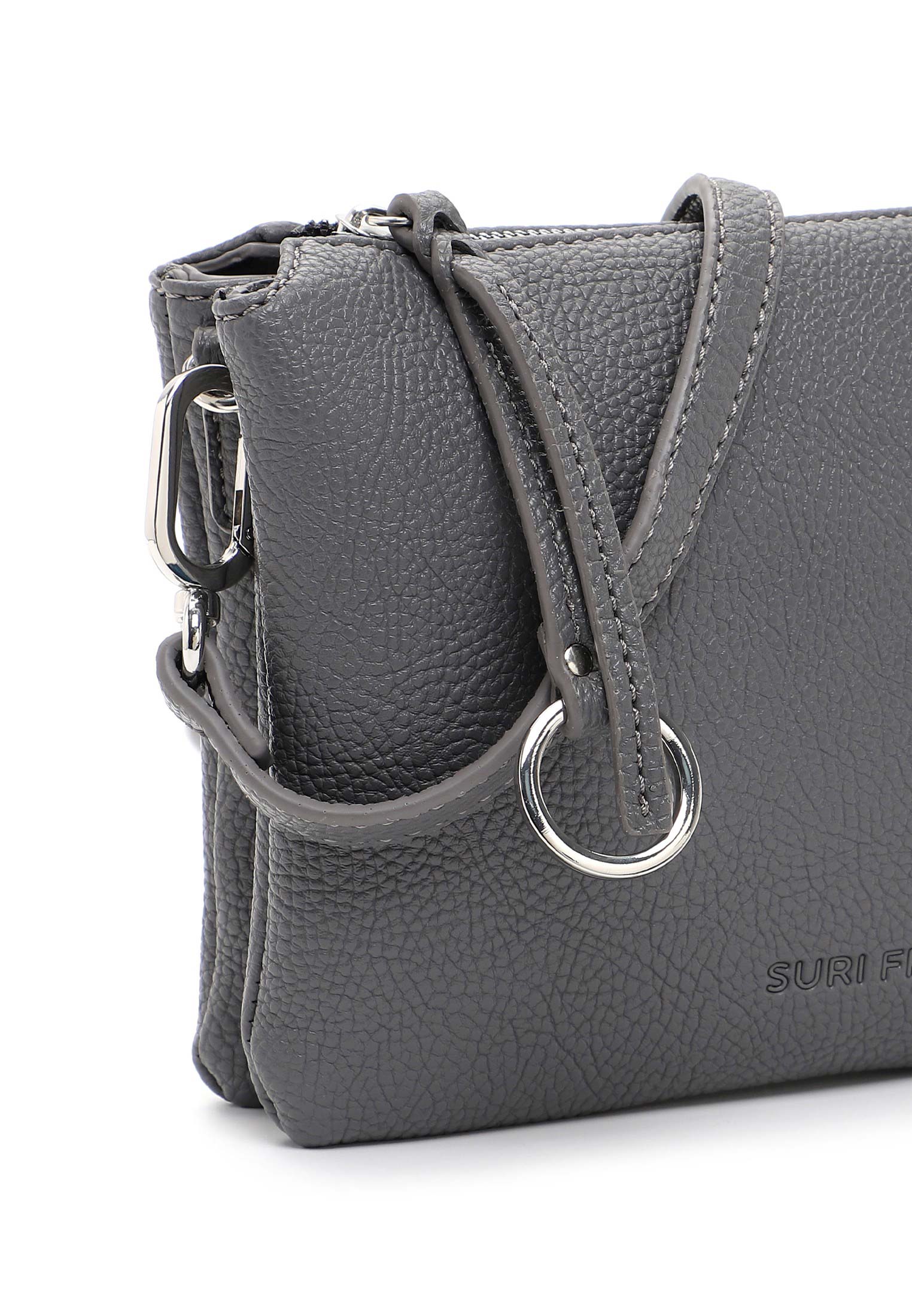 SURI FREY Umhängetasche Debby klein Grau 13600840 darkgrey 840