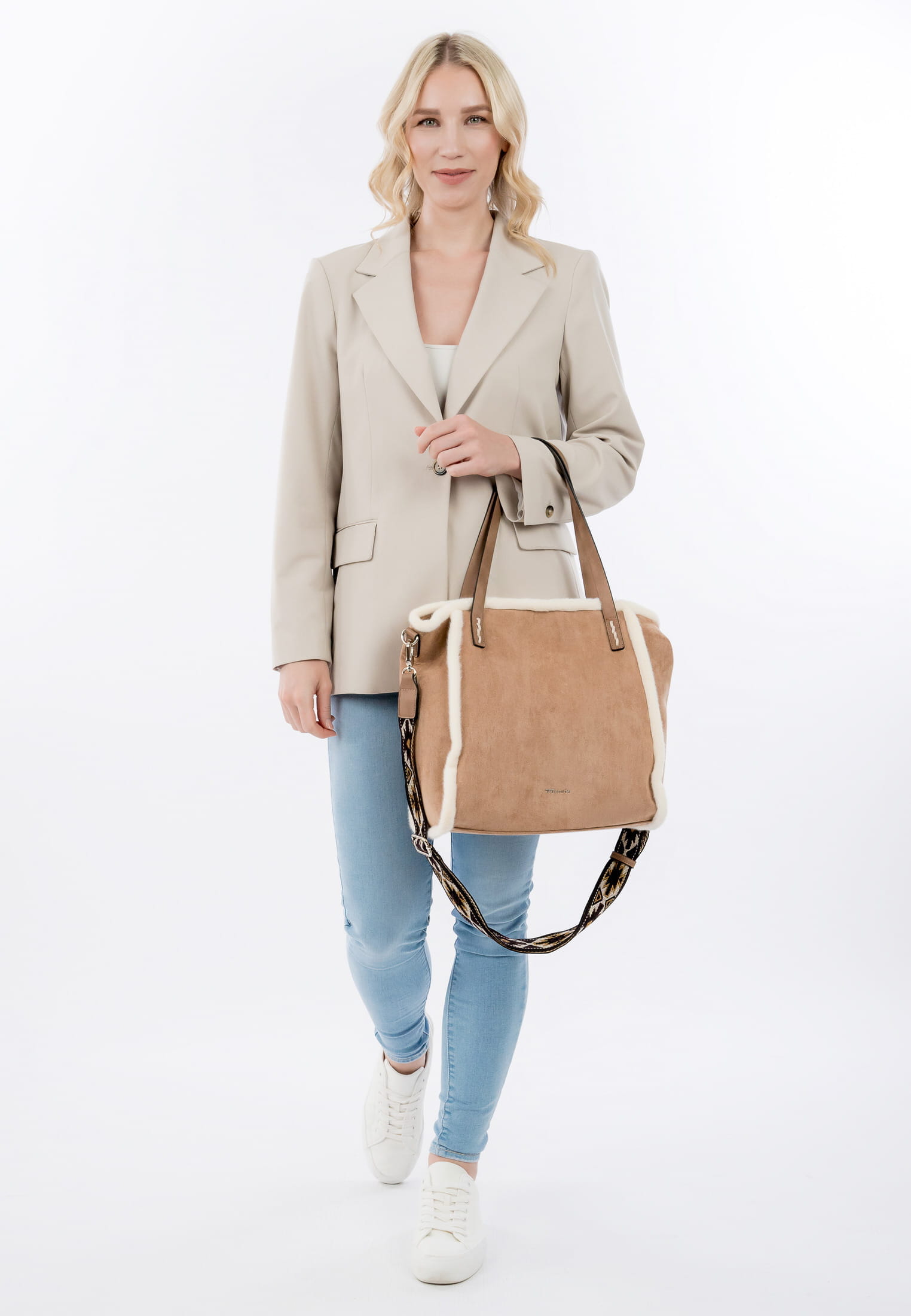 Tamaris Shopper TAS Charlie groß Beige 33394420 sand 420