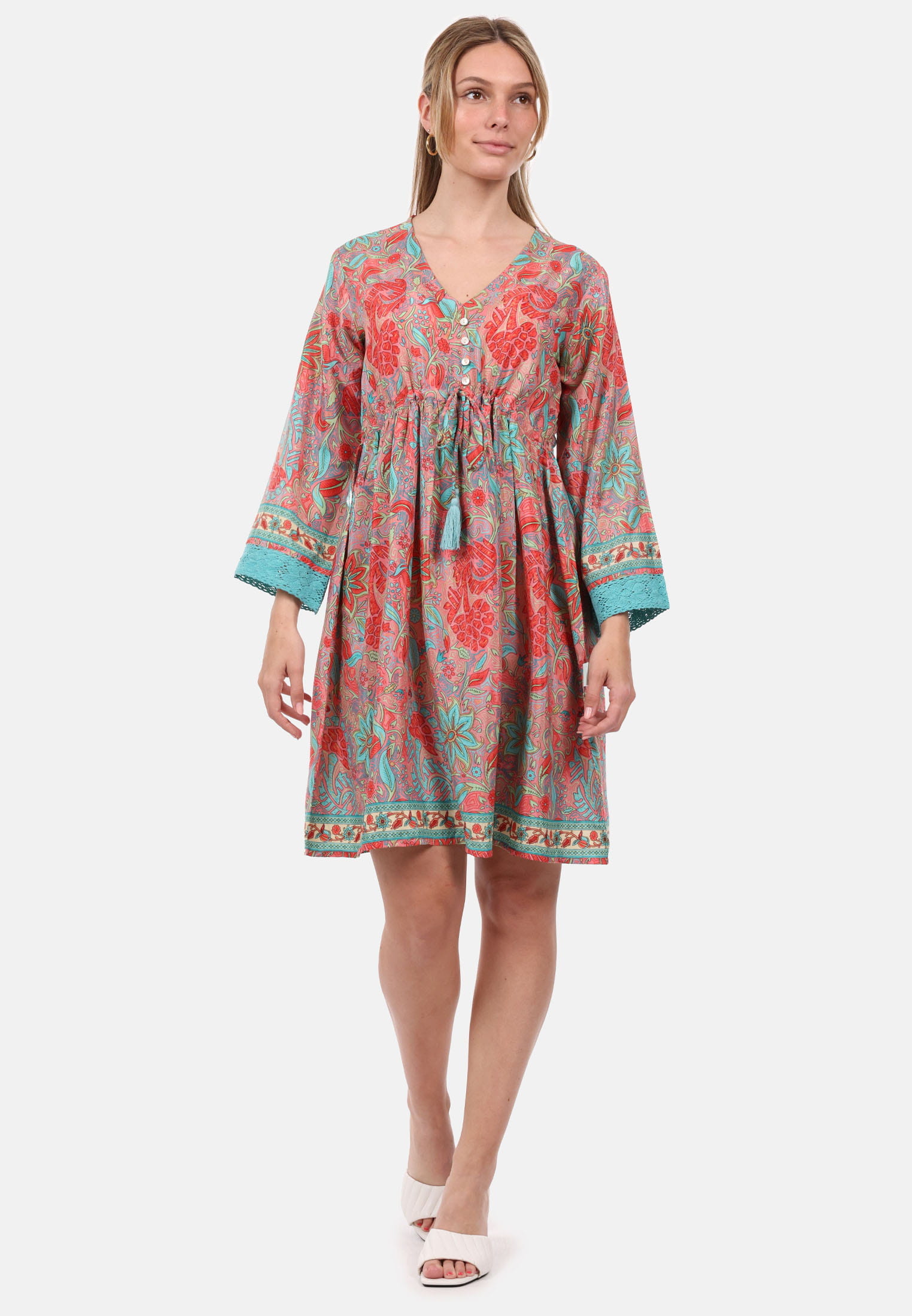 SURI FREY Freizeitkleid kurz SFY Freyday Pink SFW10030-L-650 L