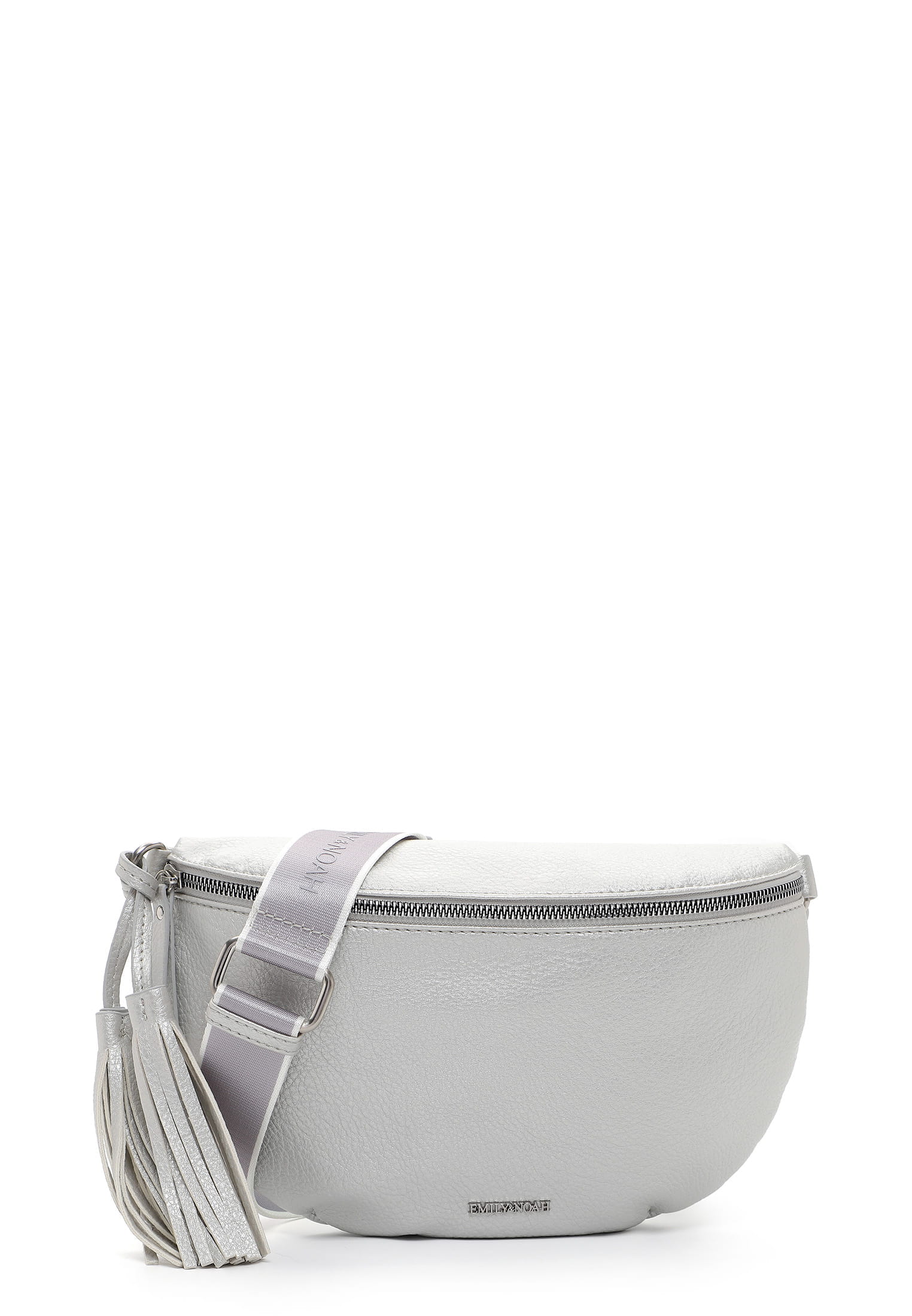 64561842_01 EMILY & NOAH Umhängetasche E&N Belli Silber 64561842 shinysilver 842