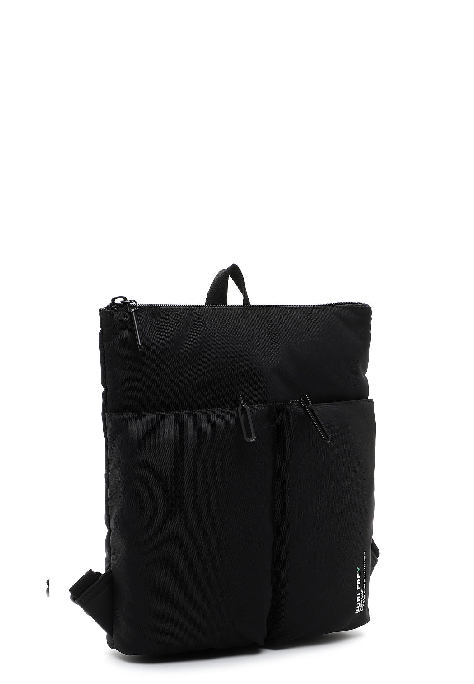 SURI FREY Rucksack SFY SURI Green Label Tanny groß Schwarz 19080101 black-mat 101