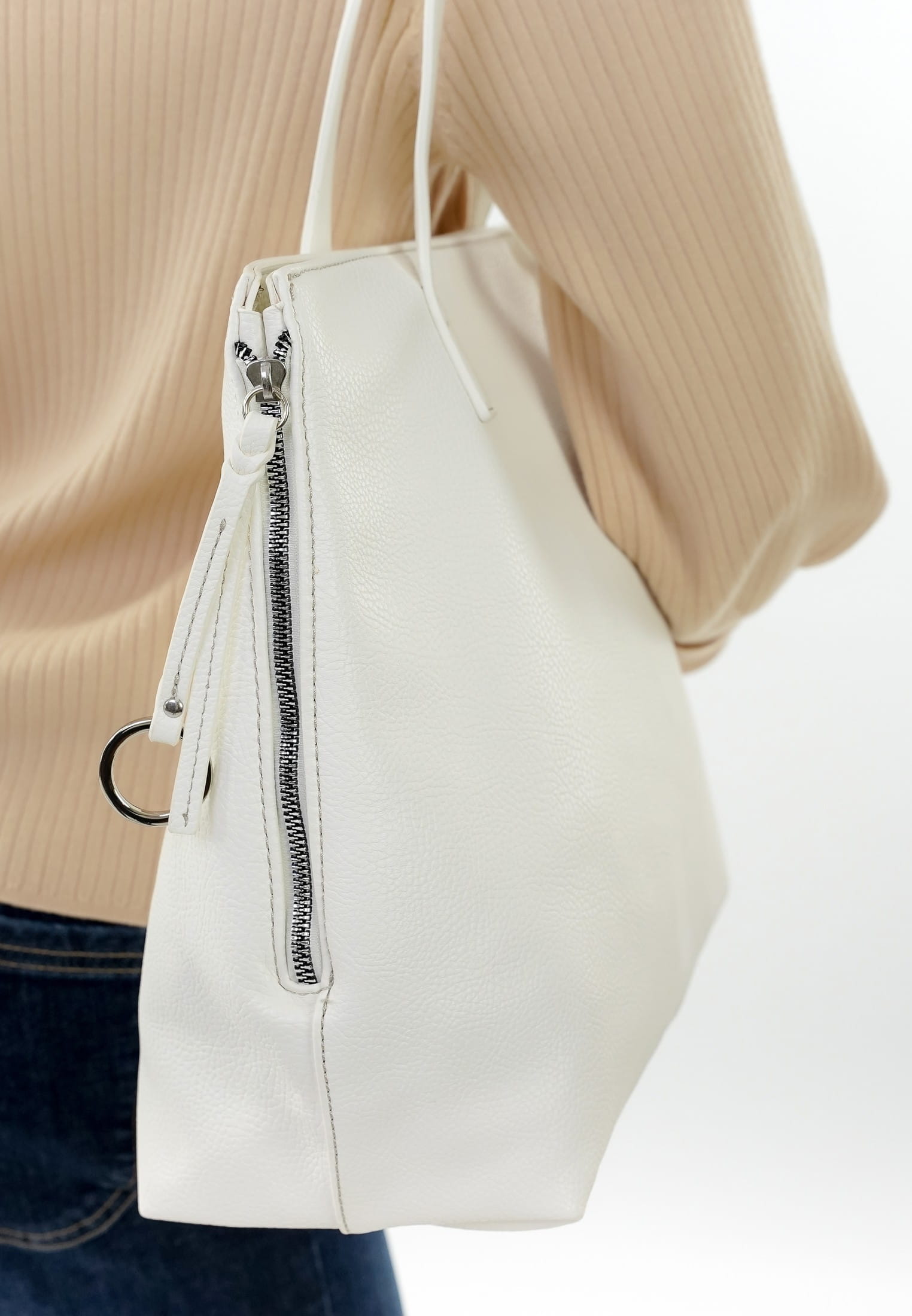 14140300_04 SURI FREY Shopper SFY Debby groß Weiß 14140300 white 300