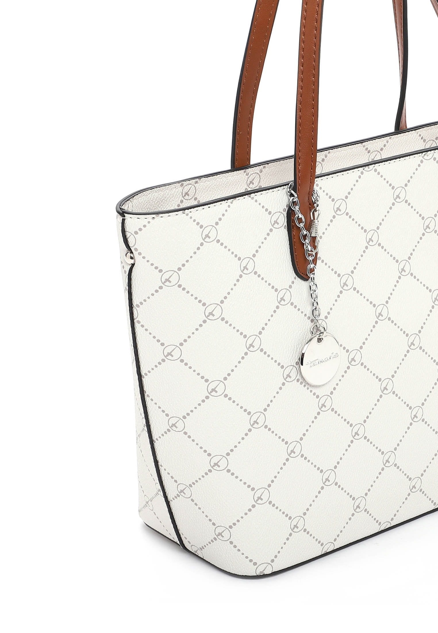 30106320_06 Tamaris Shopper Anastasia klein Grau 30106320 ecru 320