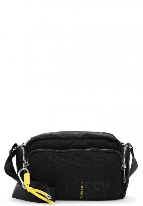 SURI FREY Handtasche mit Reißverschluss SURI Sports Marry mittel Schwarz 18011100 black 100