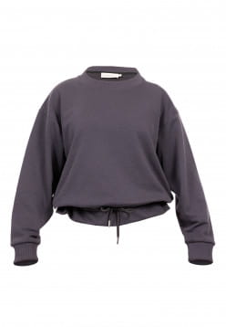 SURI FREY Sweatshirt mit Kordelzug Freyday Grau SFW10020-L-800 L