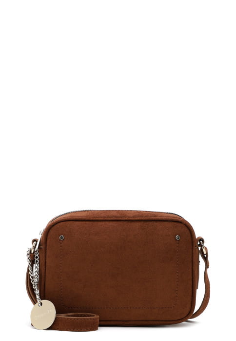 Umhängetasche TAS Marina Suede mit Reißverschluss mittel