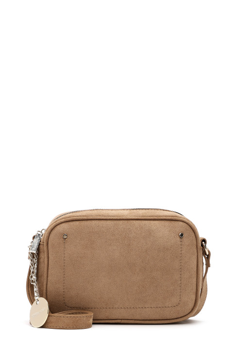 Umhängetasche TAS Marina Suede mit Reißverschluss mittel